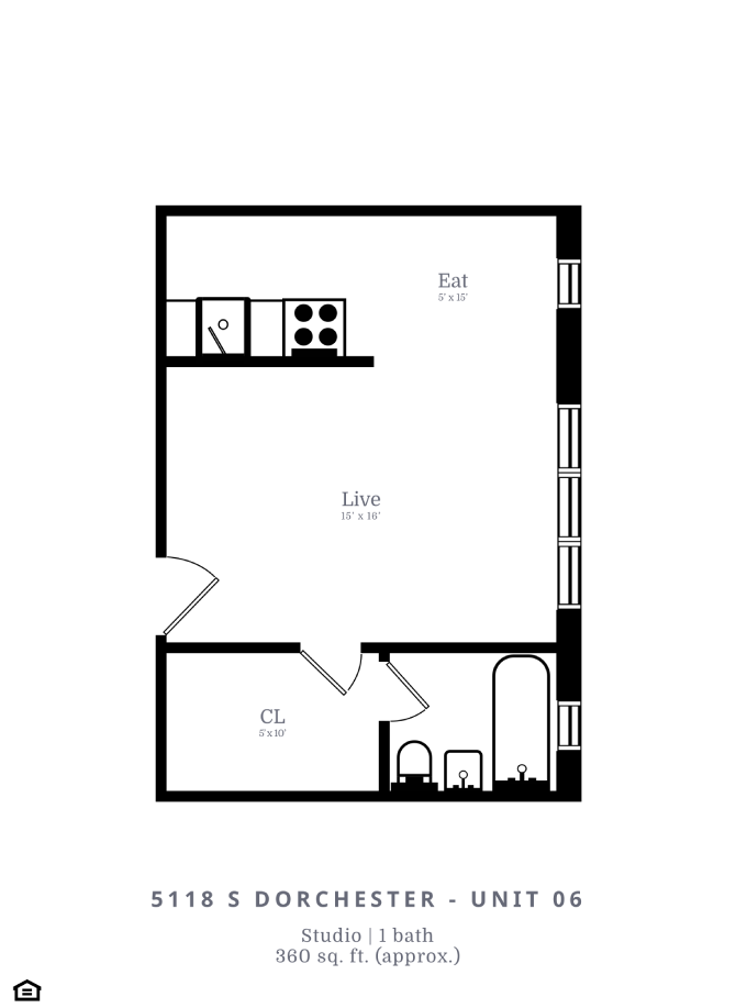 5118 S Dorchester Ave Studio-2 Beds Apartment for Rent - Photo Gallery 9